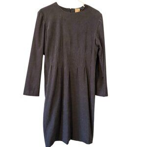 Positive Attitude Long Sleeve Long Dress Size 12 Formal Career Professional VTG